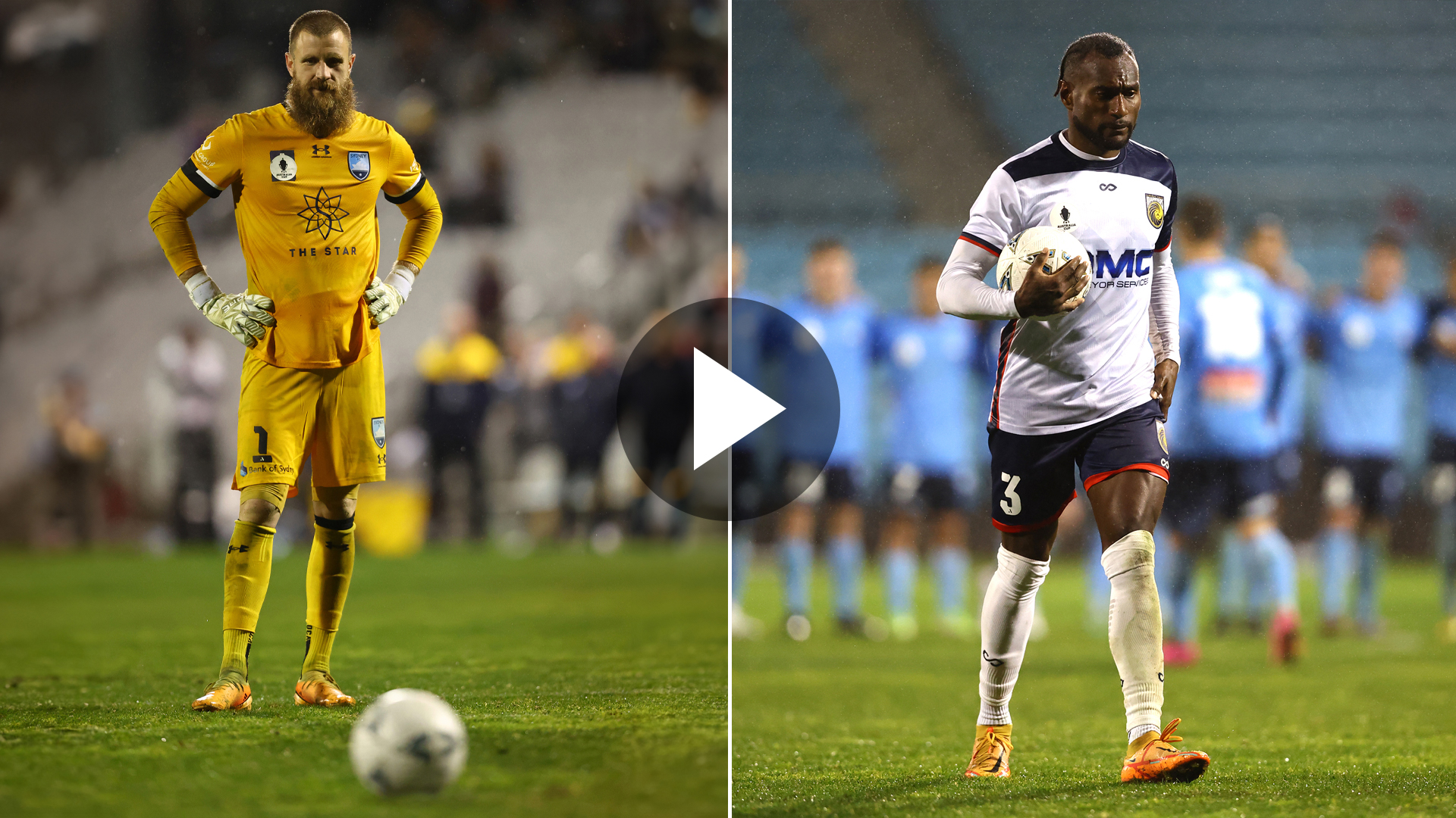 WATCH FULL PENALTY SHOOTOUT Sydney FC v Central Coast Mariners Australia Cup Round of 32
