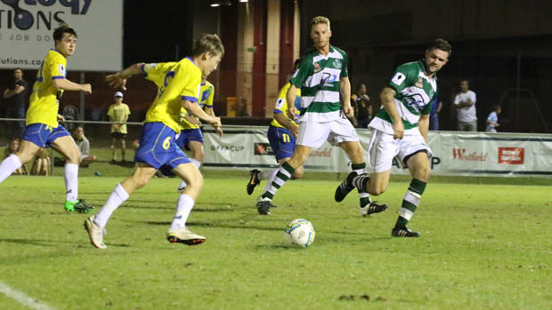 Brisbane Strikers overpowered Darwin Rovers 6-0 in the Northern Territory.