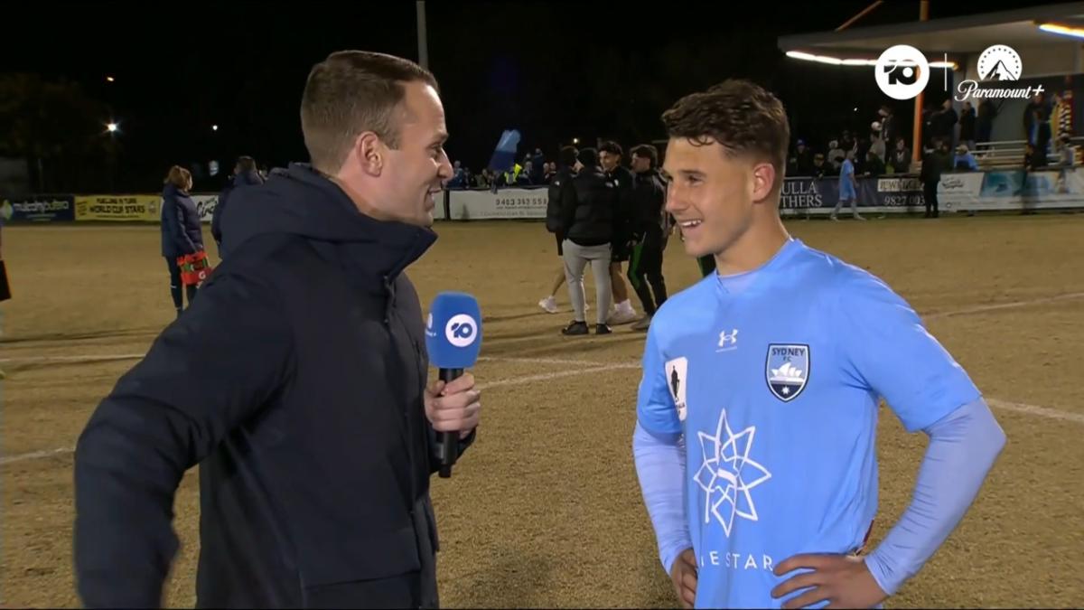 Adrian Segecic: It was massive to score my first for the club | Bentleigh Greens v Sydney FC | Australia Cup