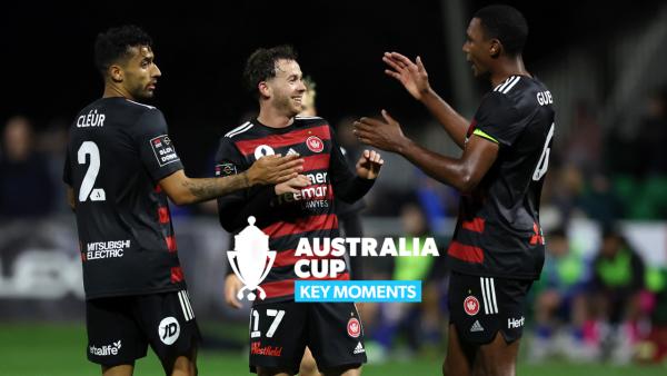 Floreat Athena v Western Sydney Wanderers | Key Moments | Australia Cup 2023 Round of 32
