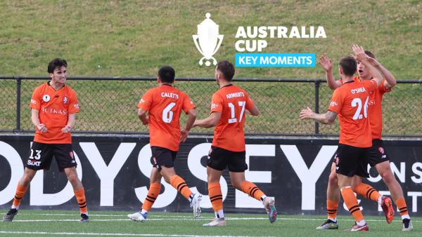 Sydney United 58 FC v Brisbane Roar | Key Moments | Australia Cup 2023 Round of 16