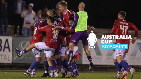 Melbourne Knights v Heidelberg United | Key Moments | Australia Cup 2023 Quarter Finals