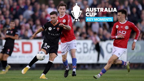 Melbourne Knights v Brisbane Roar | Key Moments | Australia Cup 2023 Semi Final