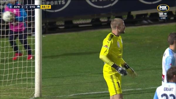 Donate Life Save of the Night from Matchday One of the  FFA Cup 2018 Quarter Finals 