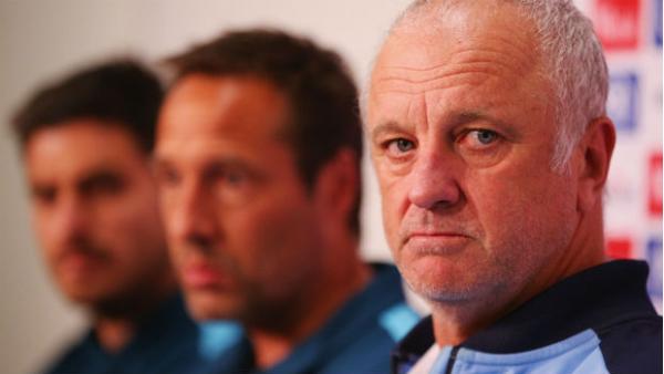 Sydney FC coach Graham Arnold at Tuesday's Westfield FFA Cup Final press conference.
