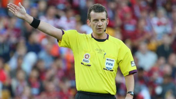 Referee Peter Green will take charge of Wednesday night's Westfield FFA Cup Final.
