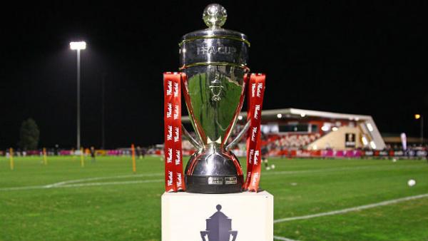 The Westfield FFA Cup trophy.