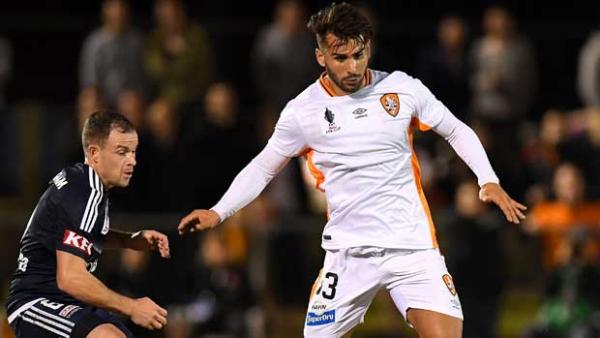 Peter Skapetis scored a stunner for Brisbane Roar in the Westfield FFA Cup against Melbourne Victory.